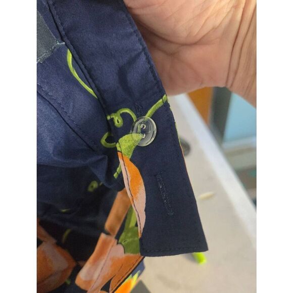 Modcloth Era Practice What You Peach Printed Sz. XL NWT - Picture 4 of 5